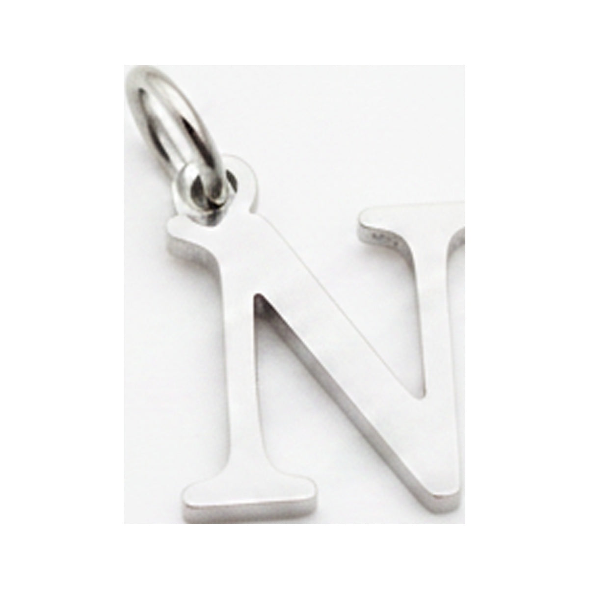 Classic Letter Charms — Silver / N