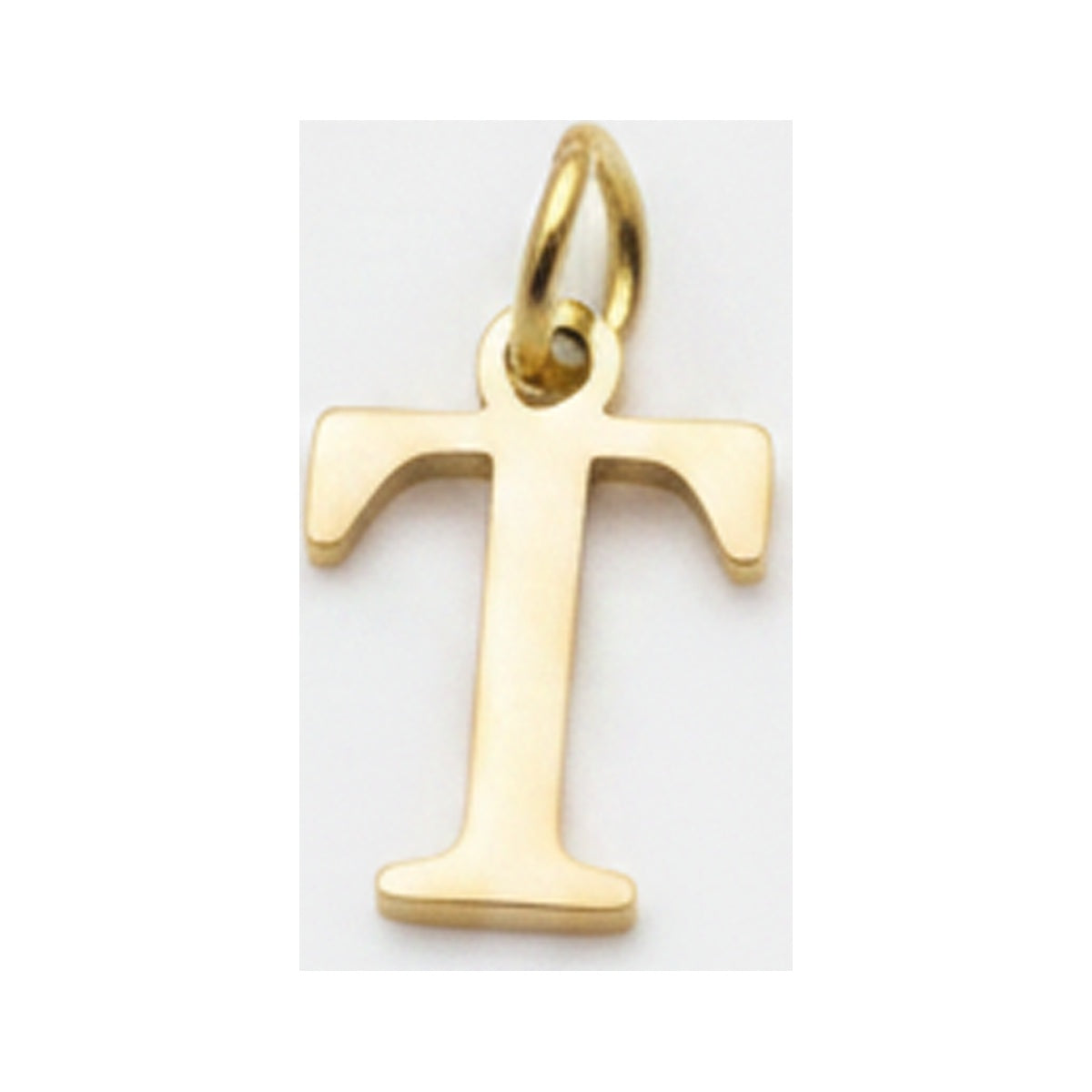 Classic Letter Charms — Gold / T