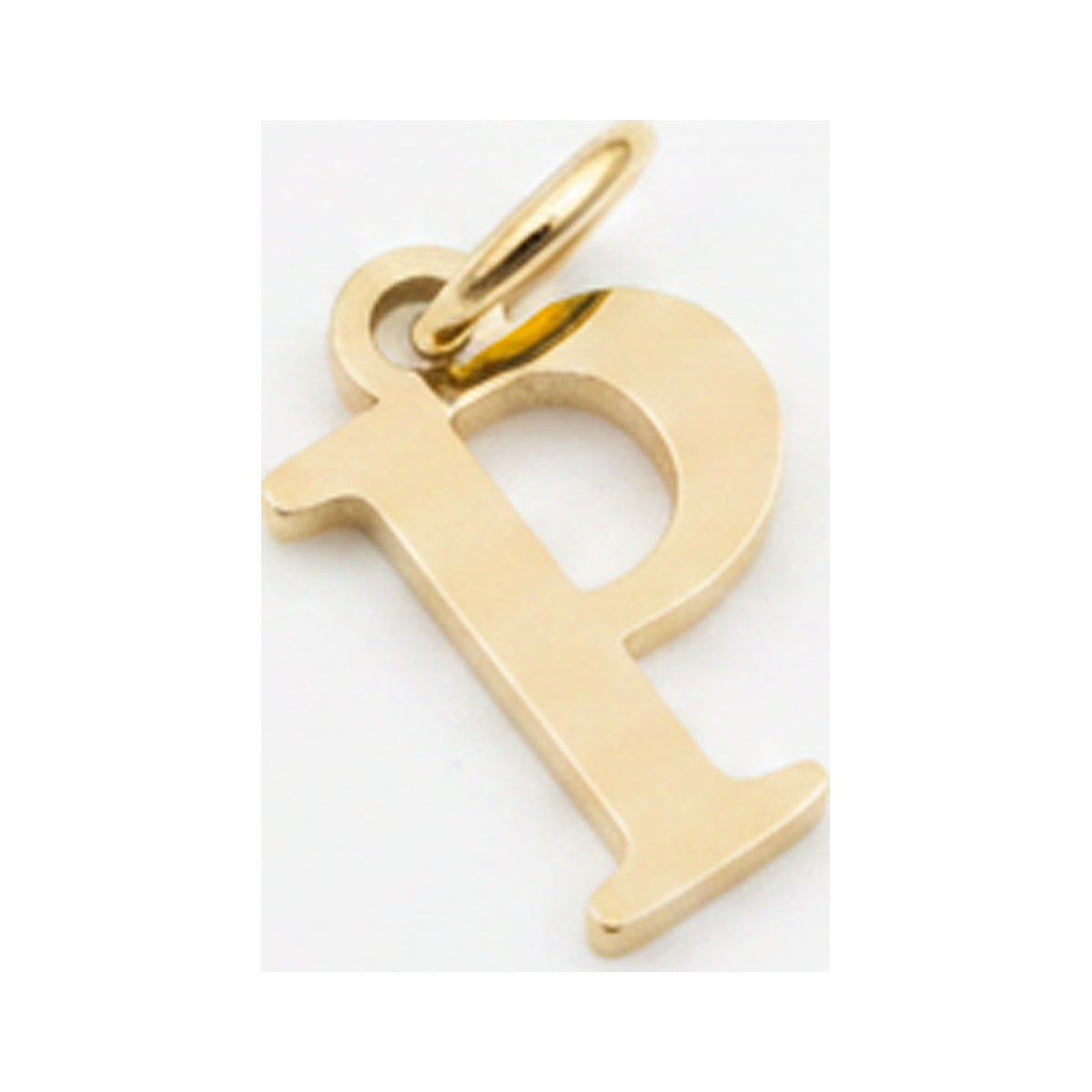 Classic Letter Charms — Gold / P