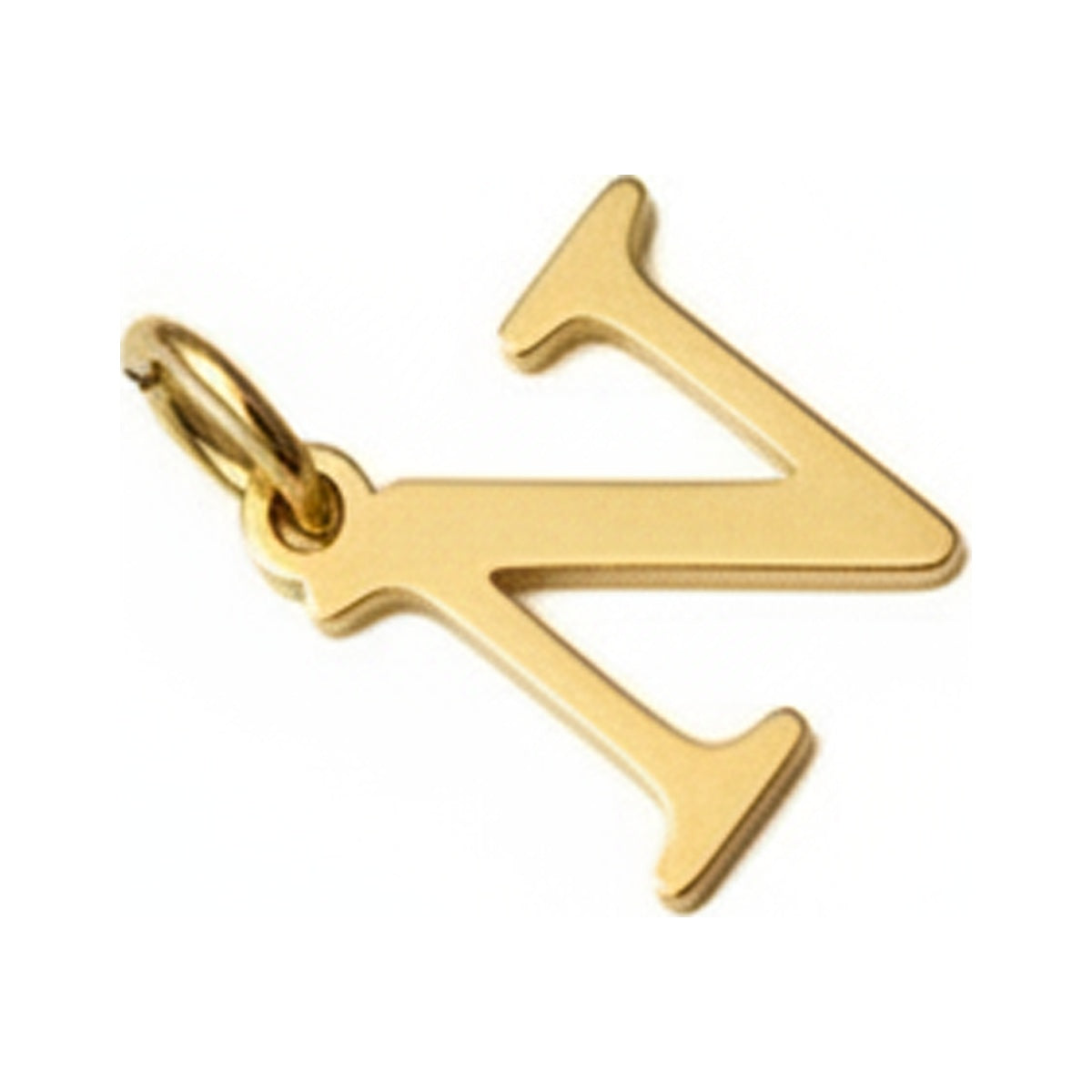 Classic Letter Charms — Gold / N