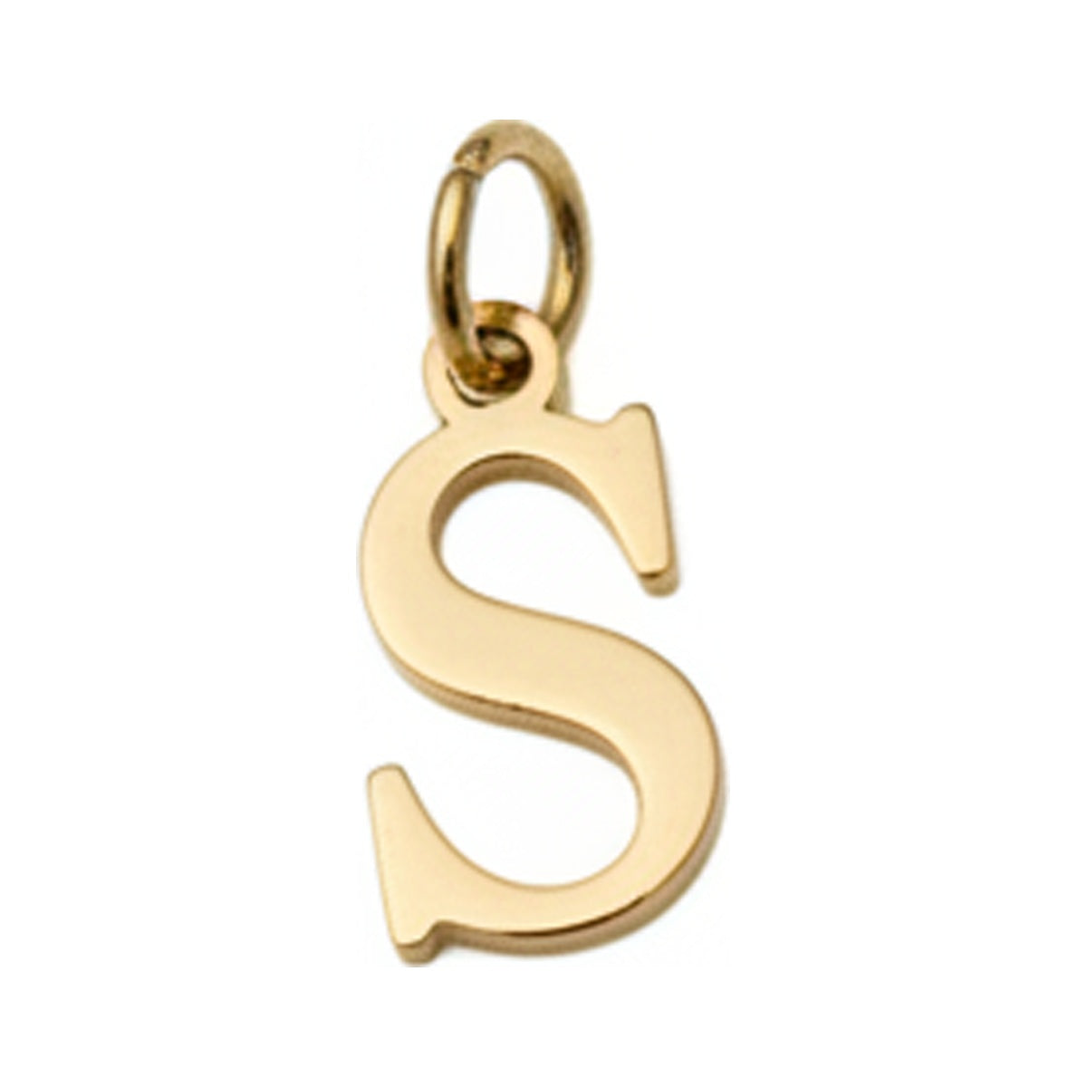 Classic Letter Charms — Gold / S