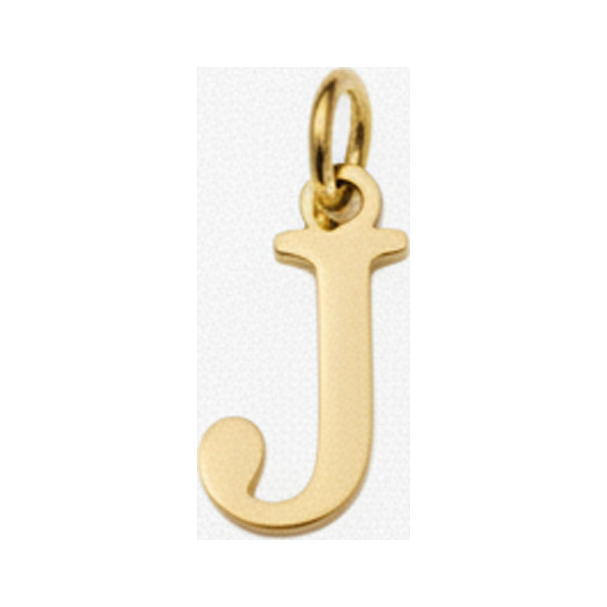Classic Letter Charms — Gold / J