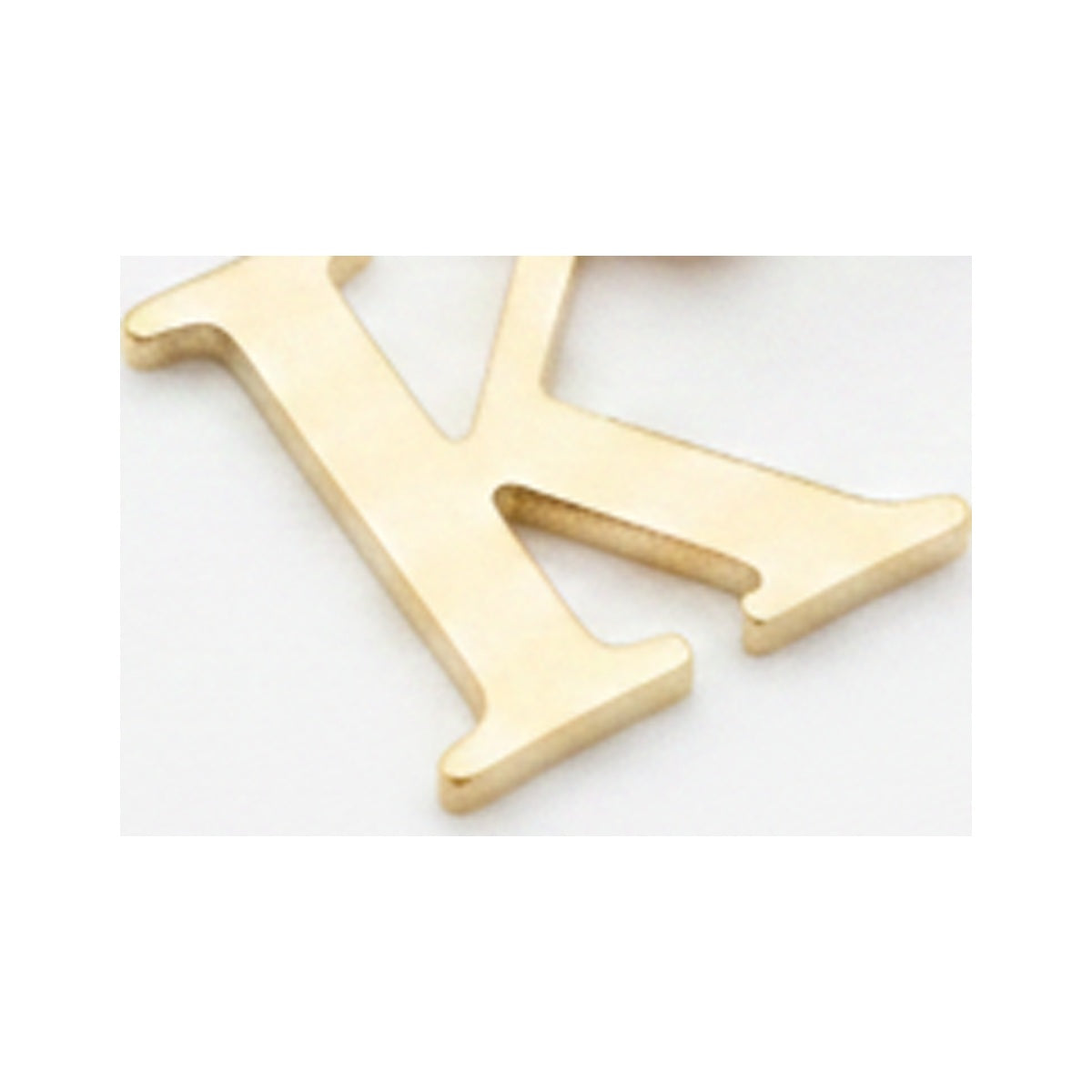 Classic Letter Charms — Gold / K