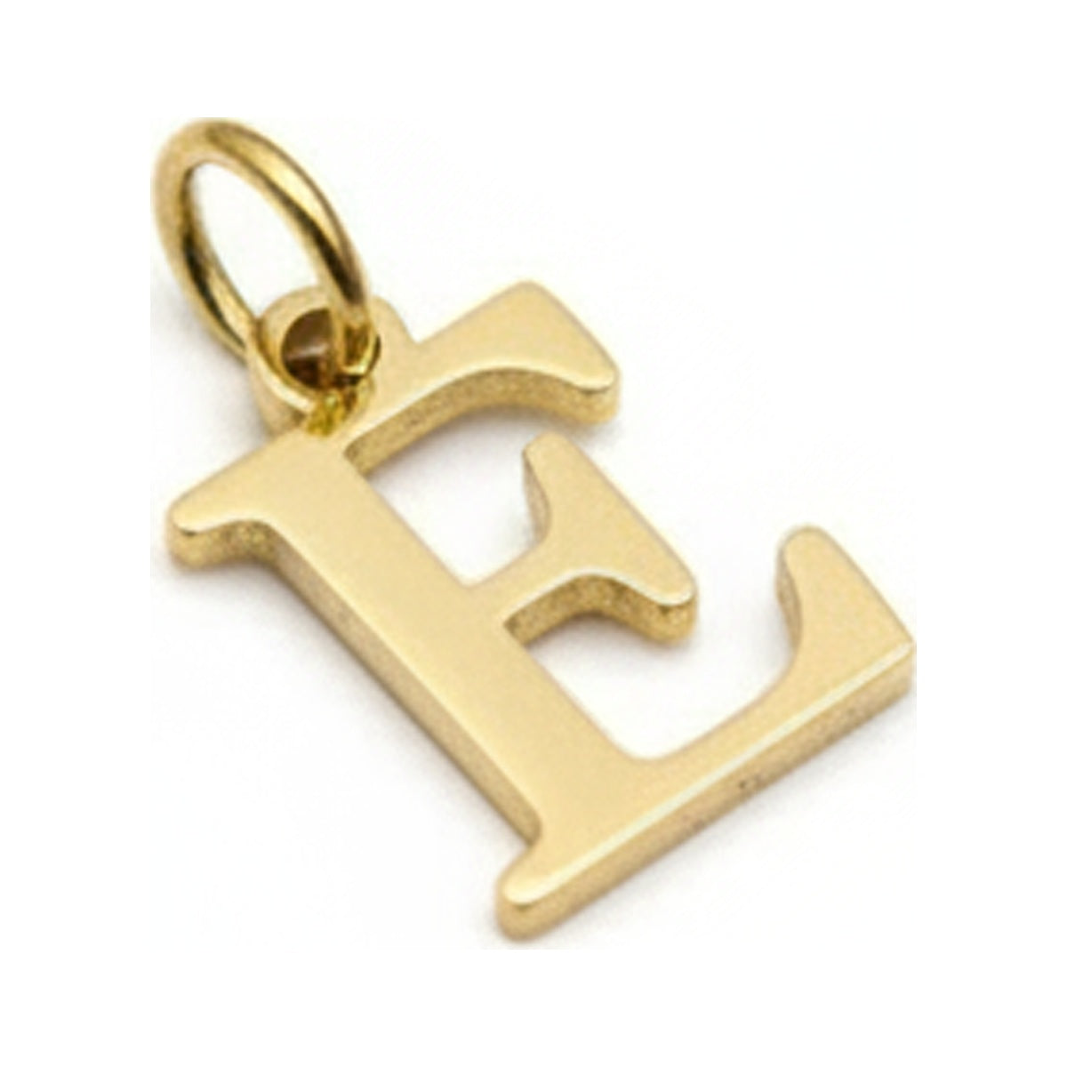 Classic Letter Charms — Gold / E