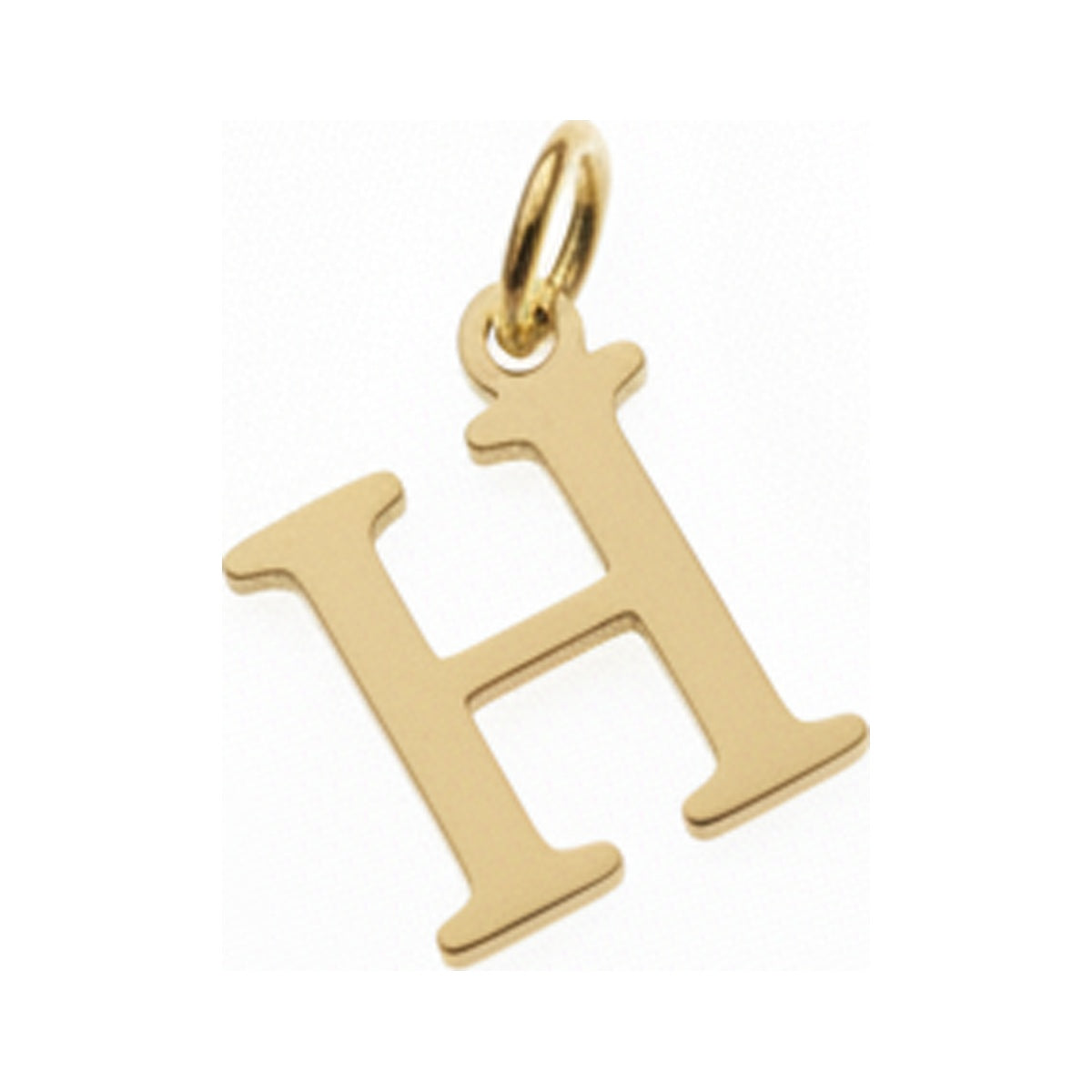 Classic Letter Charms — Gold / H