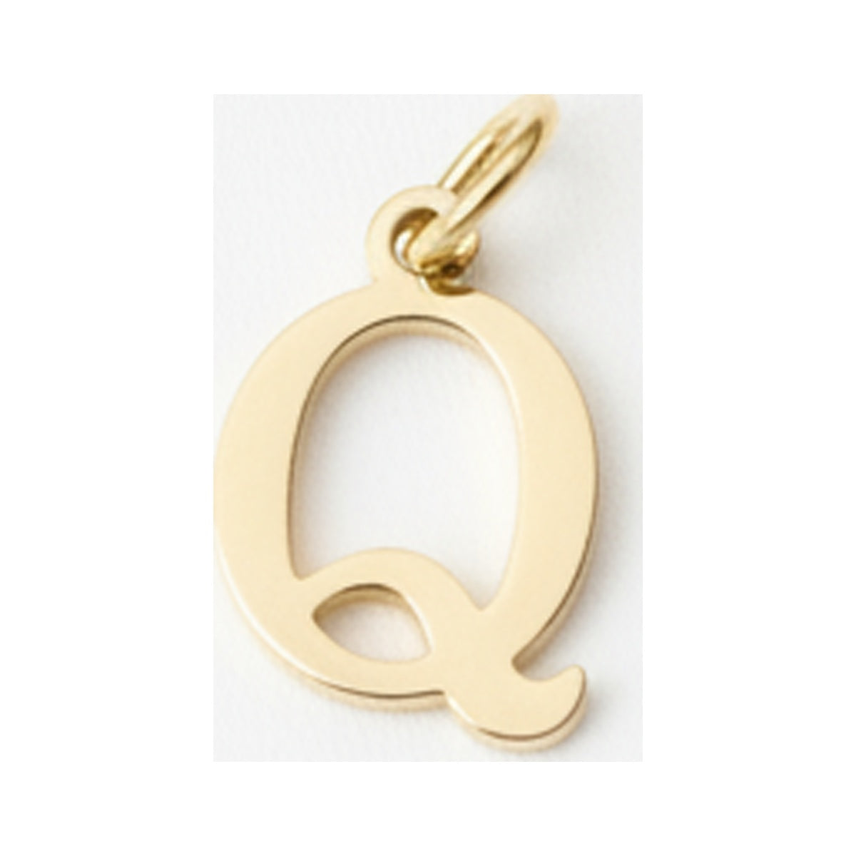 Classic Letter Charms — Gold / Q