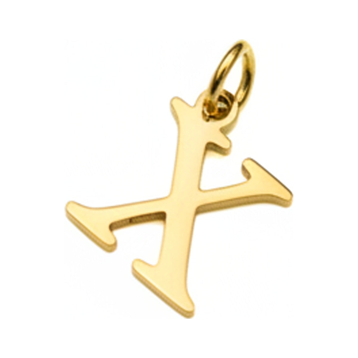 Classic Letter Charms — Gold / X