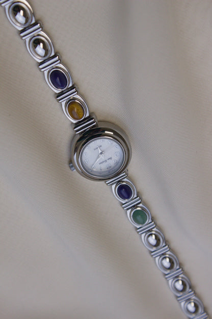 Gold Oval Abalone-Loop Watch (photo 7)