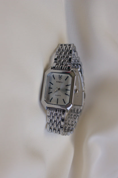 XIMILI Gold Rectangular Octagonal Watch (photo 6)