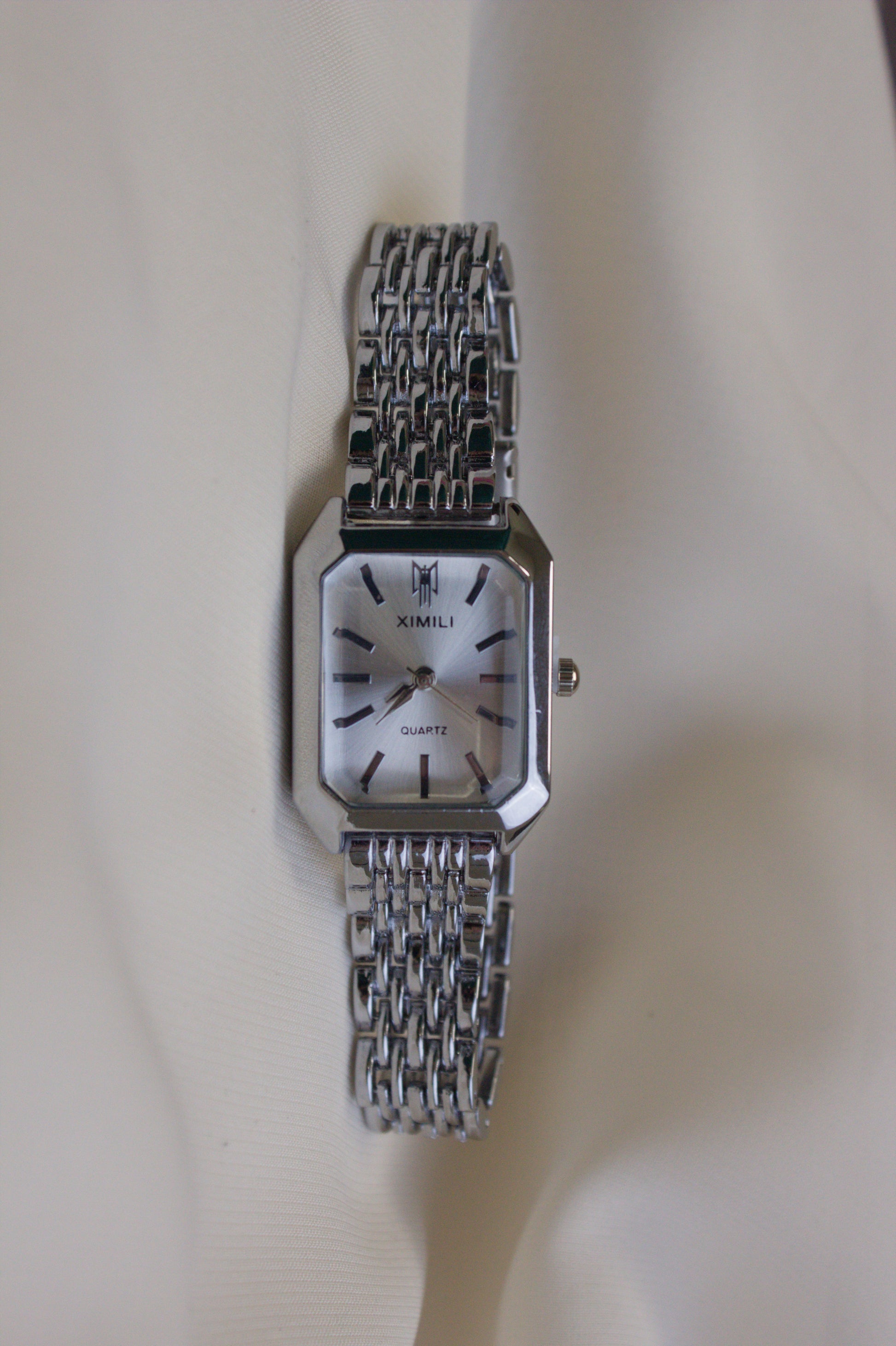 XIMILI Gold Rectangular Octagonal Watch (photo 7)
