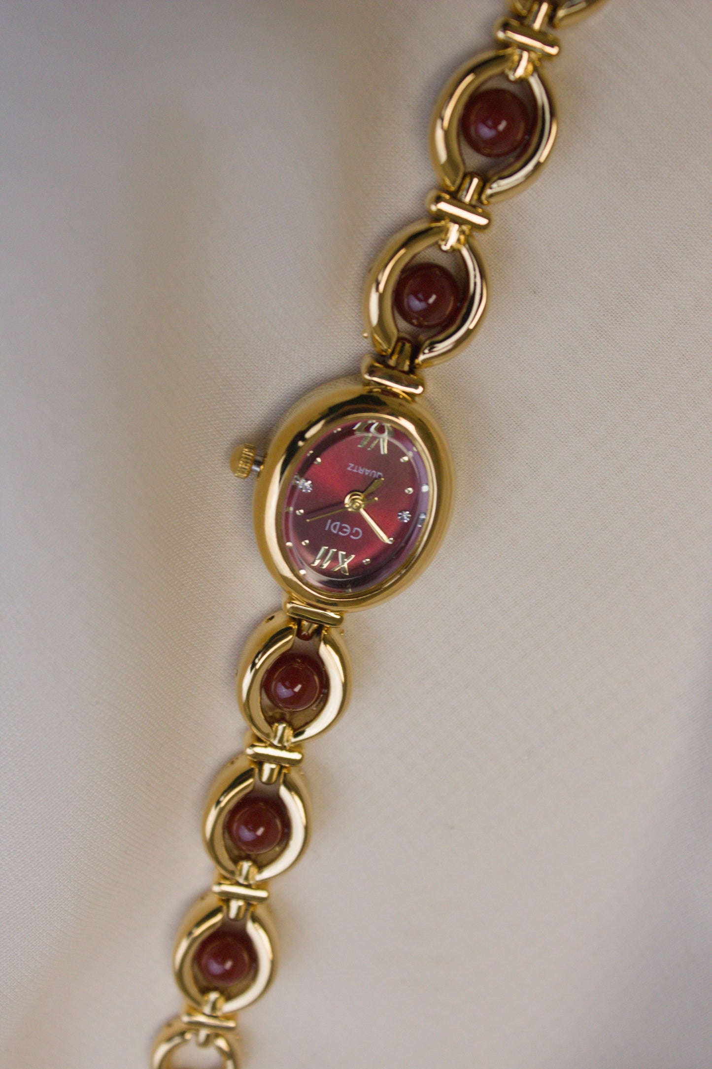 XIMILI Silver Rectangular Octagonal Watch (photo 7)
