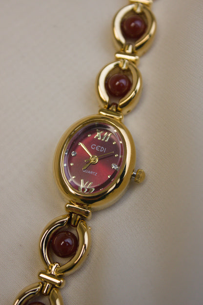 XIMILI Silver Rectangular Octagonal Watch (photo 8)
