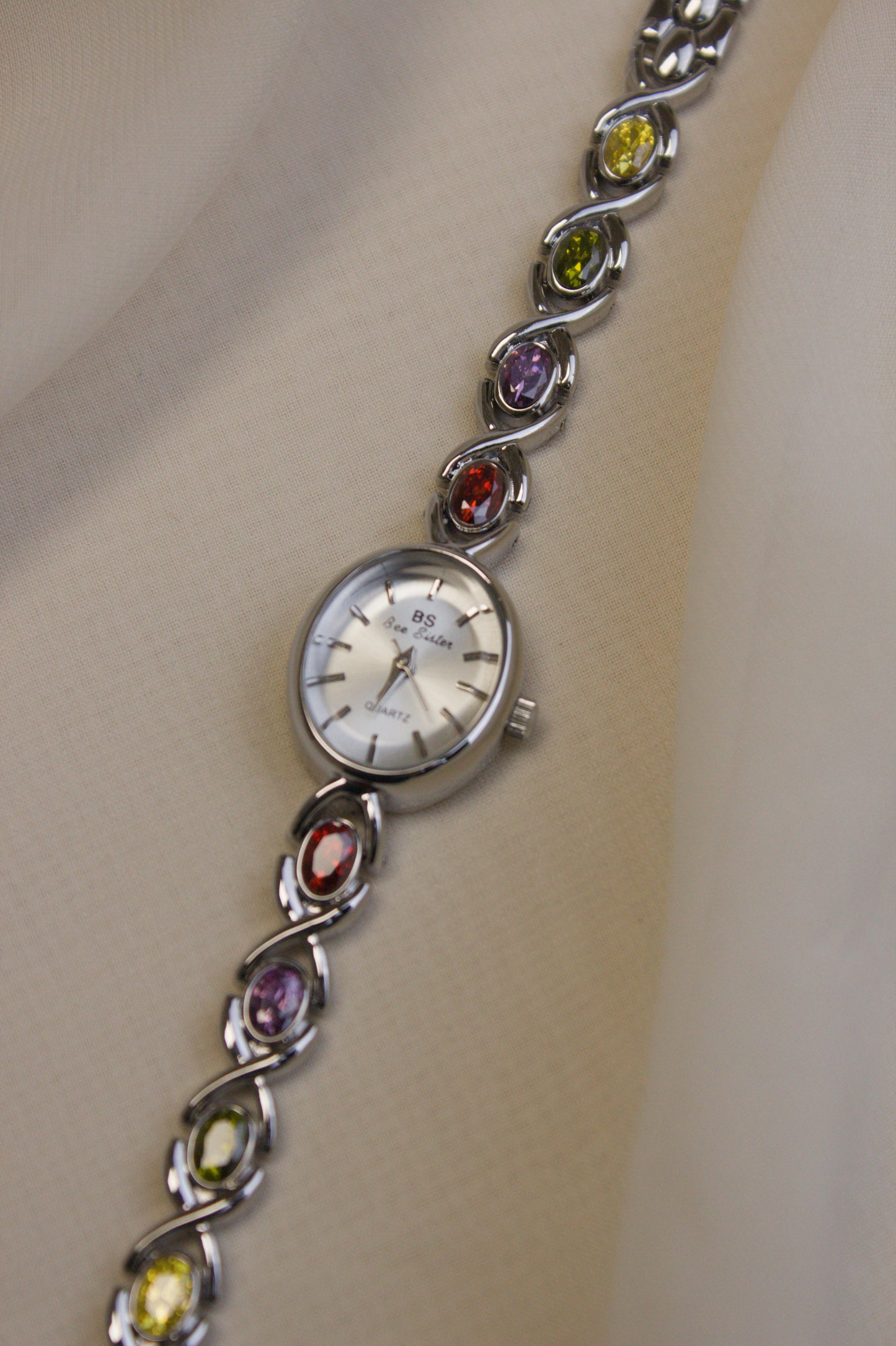 GEDI Gold Oval Pearl-Loop Watch (Style 2) (photo 8)