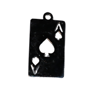 Ace of Hearts Card Charm