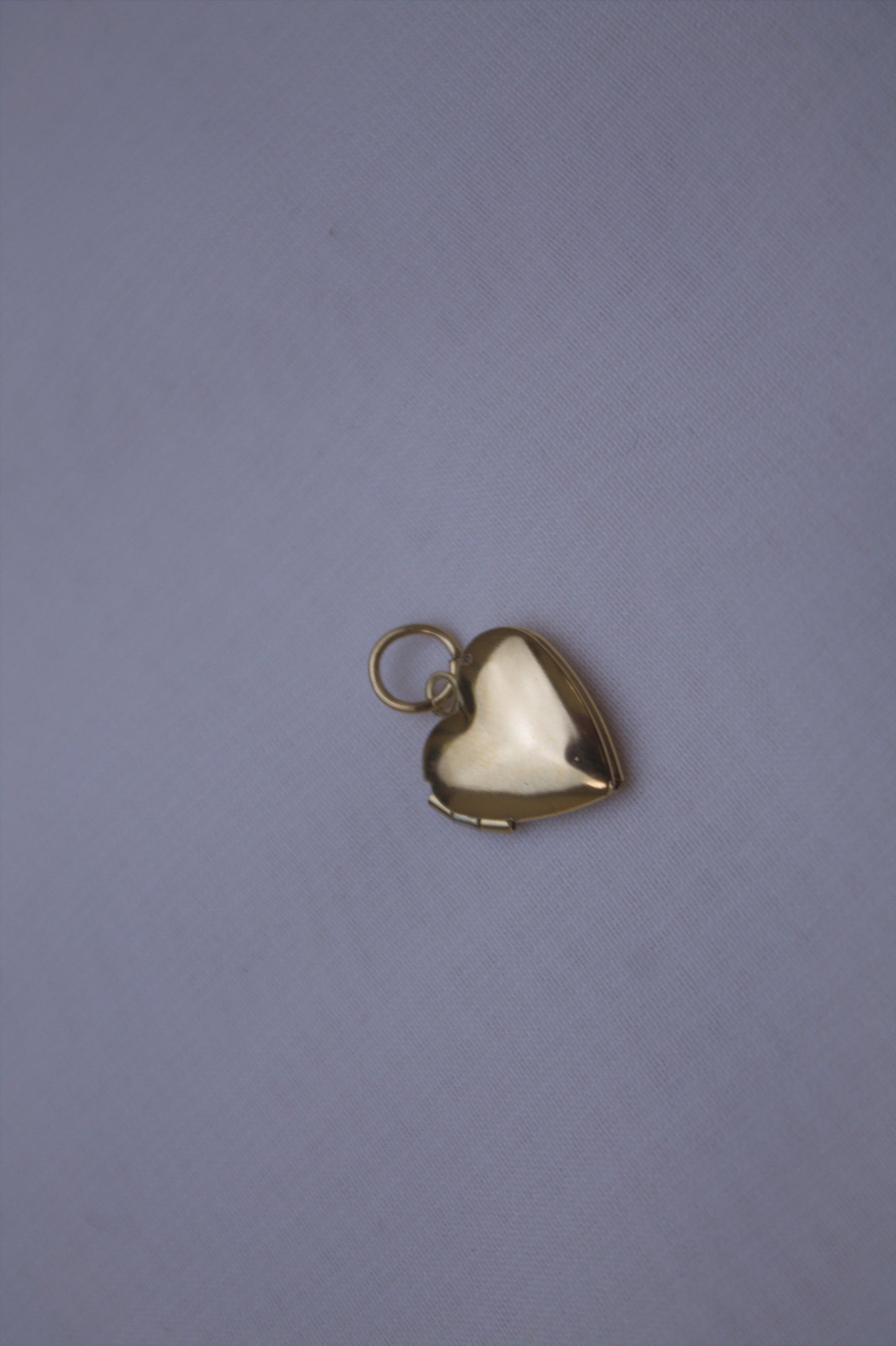 Classic Gold Heart Locket Charm