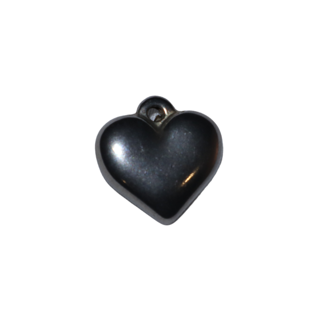 Solid Heart Charm