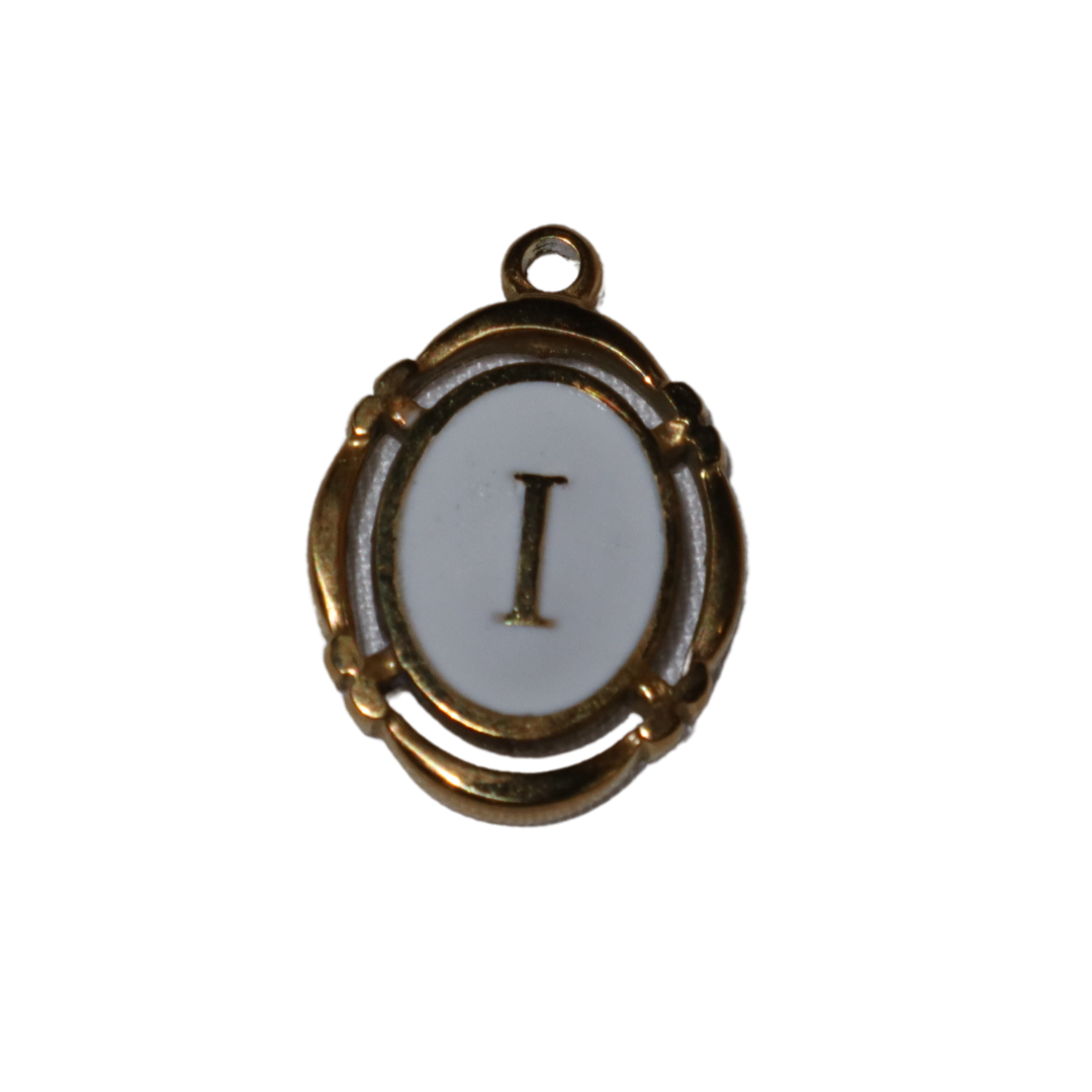 Framed Letter Charms