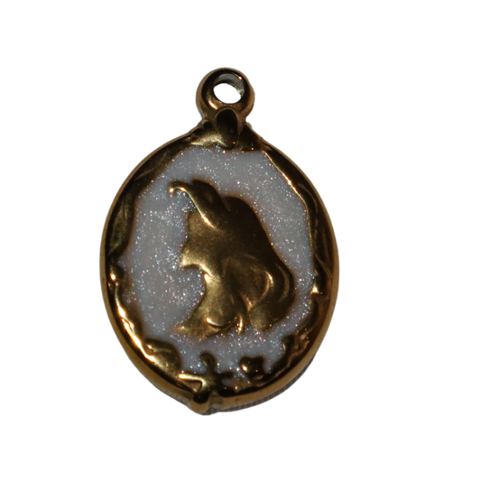 Mermaid Enamel Charm