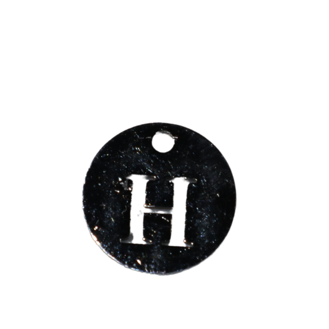 Circle Initial Charms