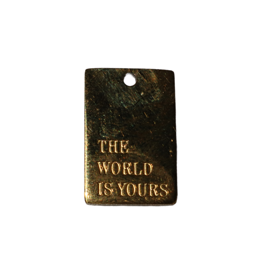 'The World is Yours' Charm