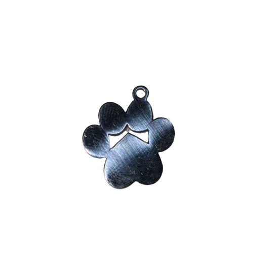 Large Paw Print Charm