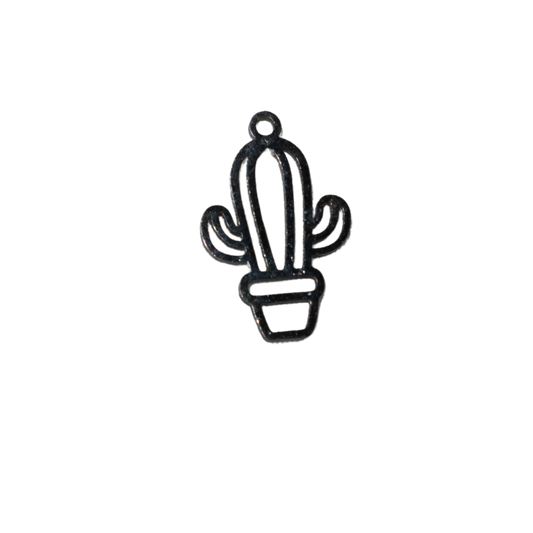 Cute Cactus Plant Charm