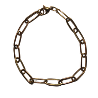 Large Paperclip Bracelet