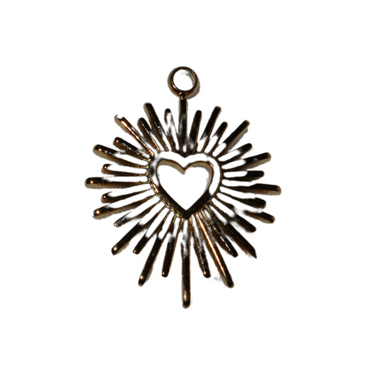 Heart Burst Charm