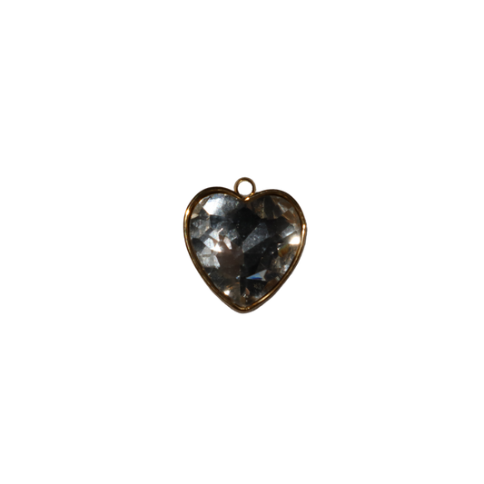 Heart Gem Large Charm