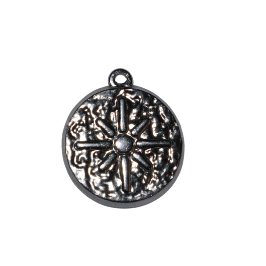 Hammered Star Charm