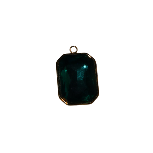 Rectangle Gem Charm