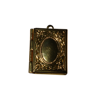 Book Locket Charm