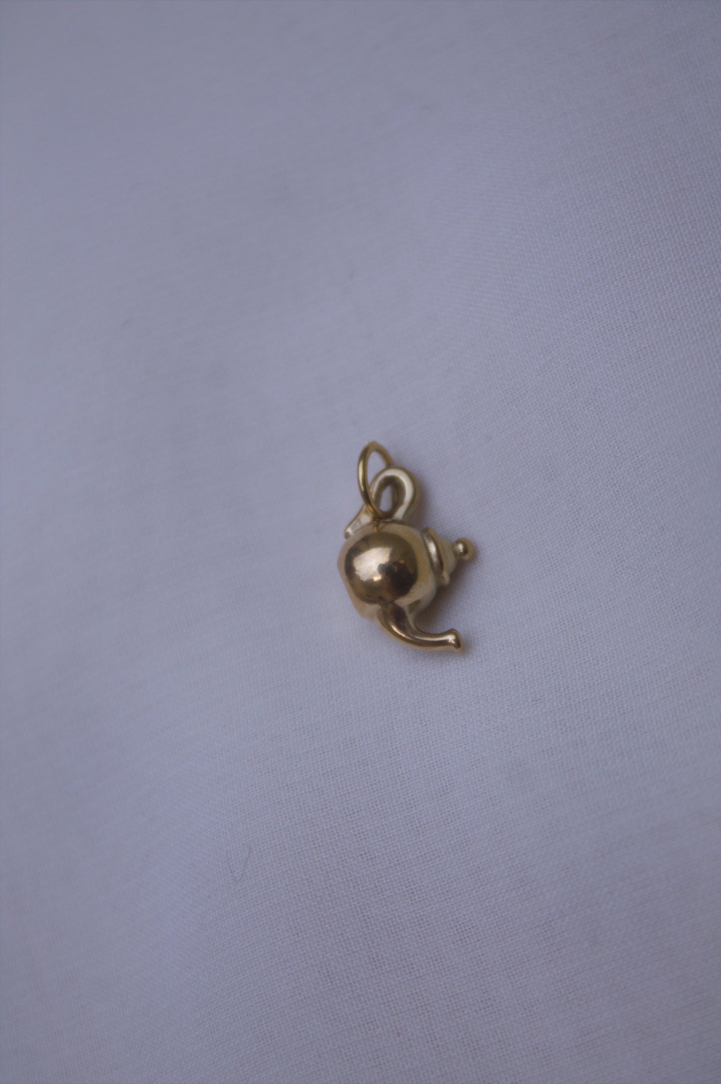 Classic Gold Teapot Charm