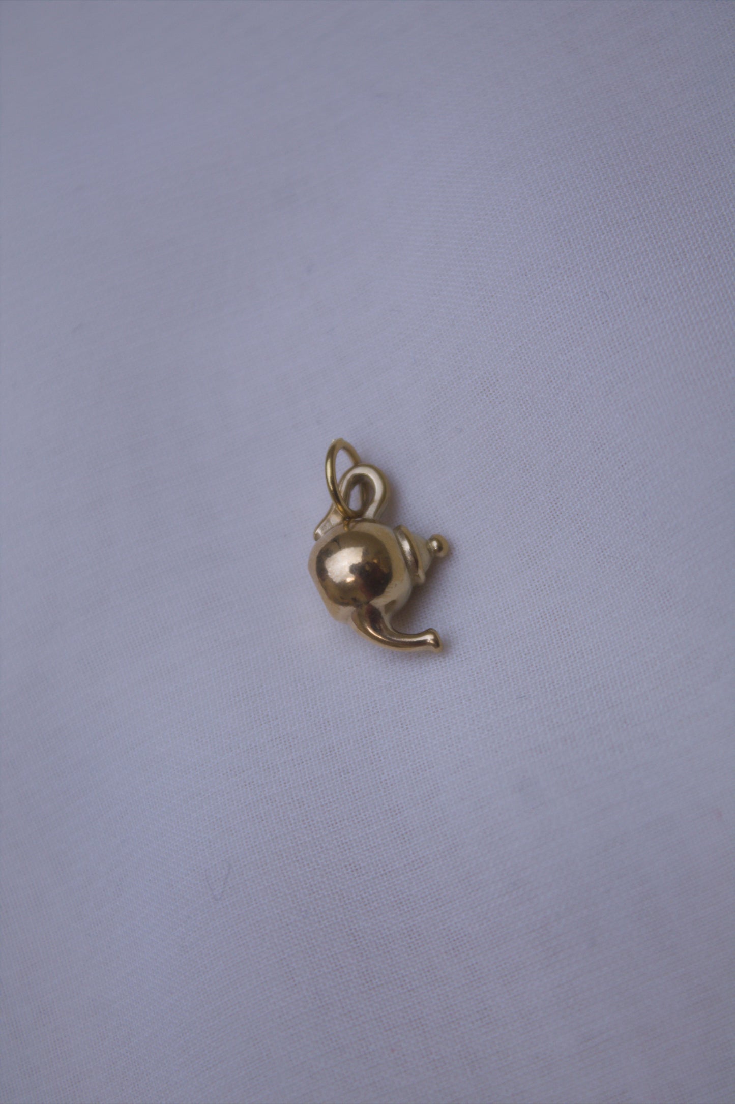 Classic Gold Teapot Charm
