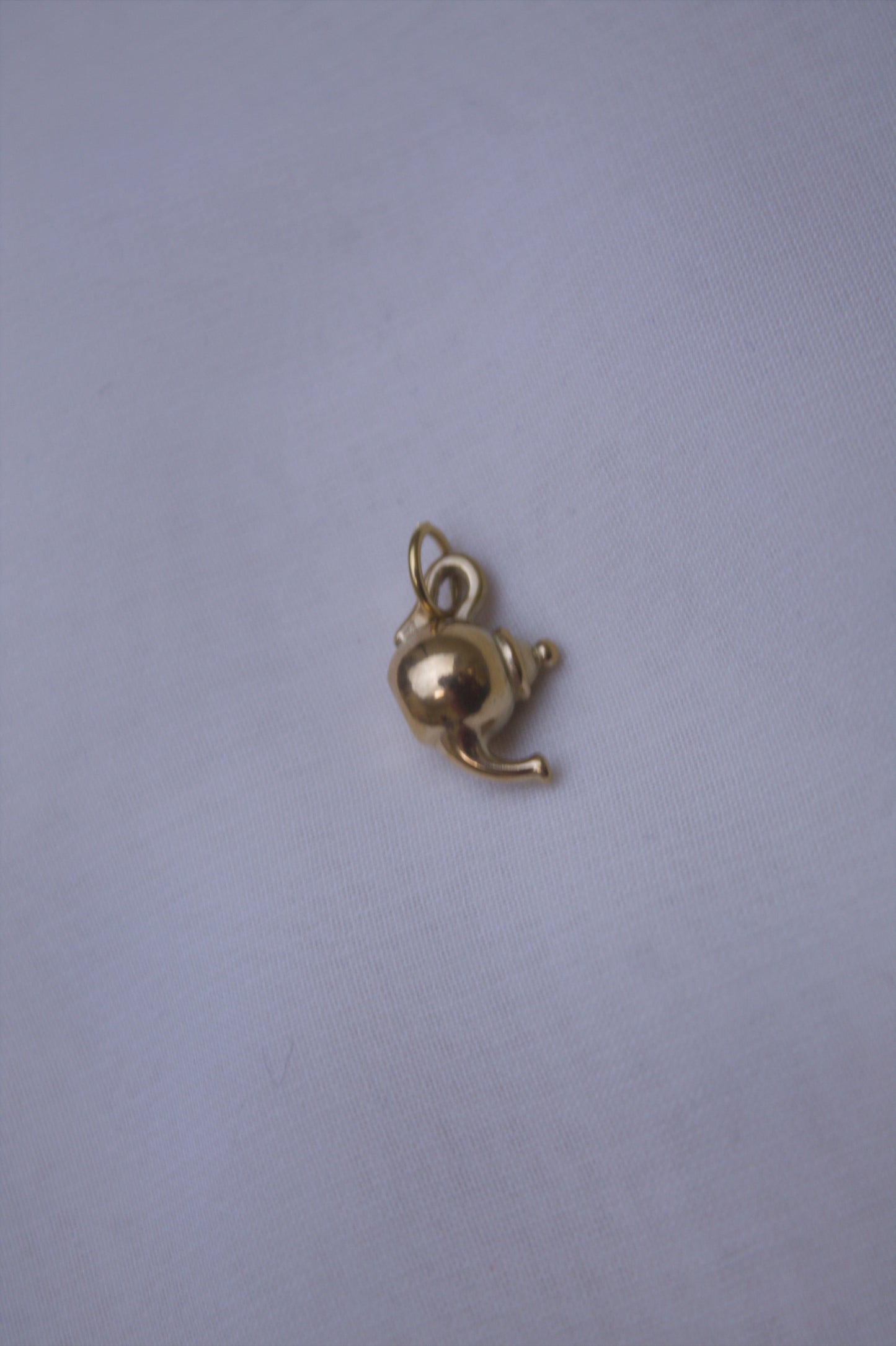 Classic Gold Teapot Charm