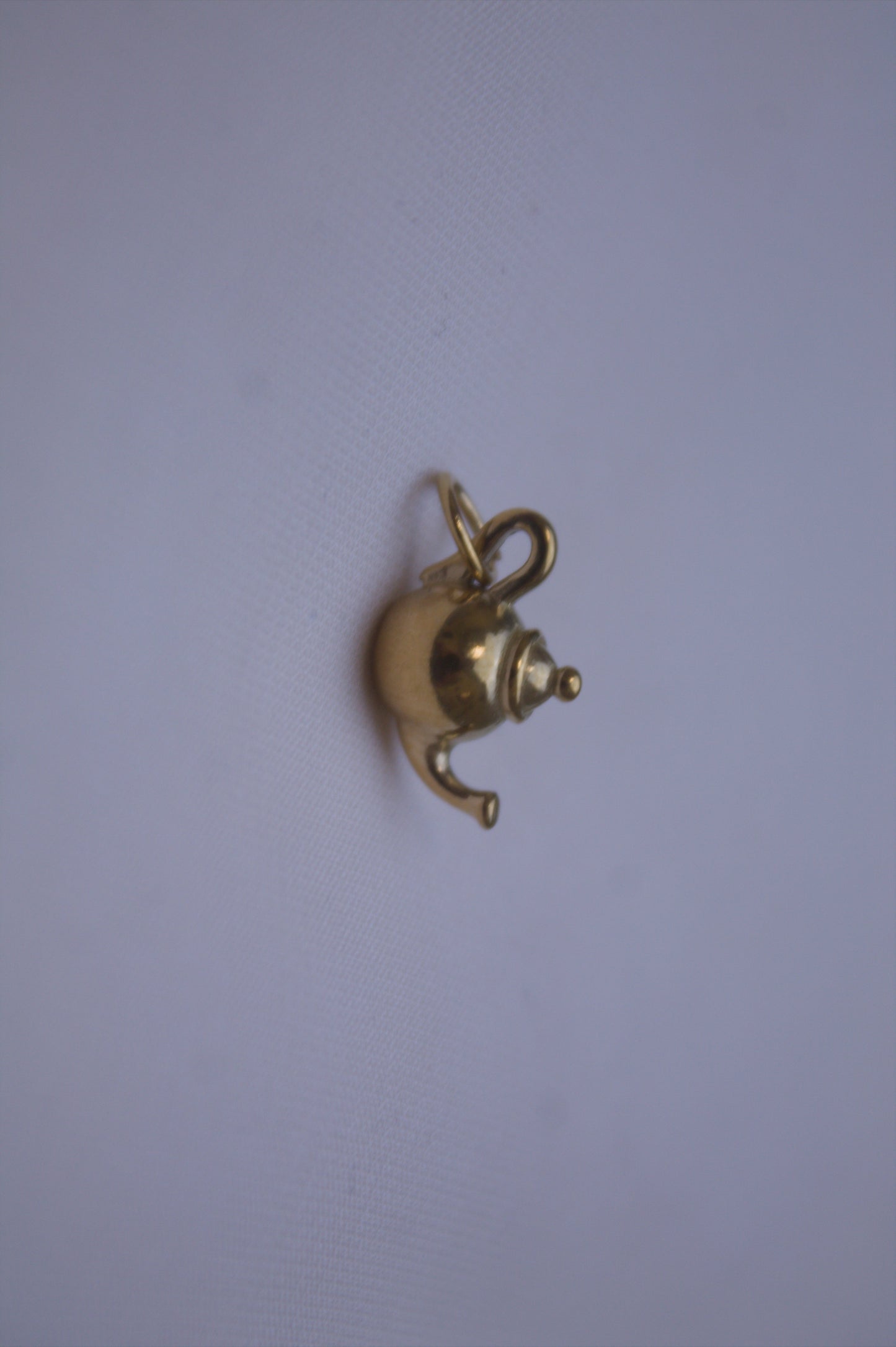 Classic Gold Teapot Charm