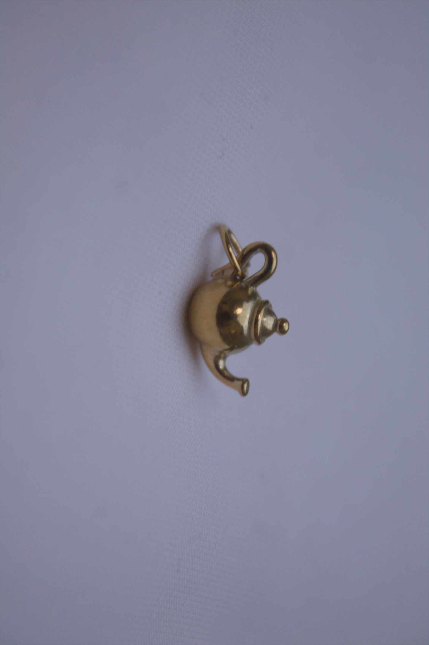 Classic Gold Teapot Charm