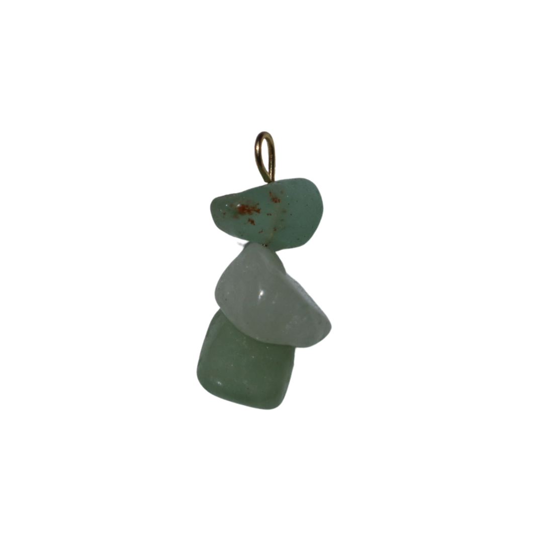 Gemstone Stack Charm