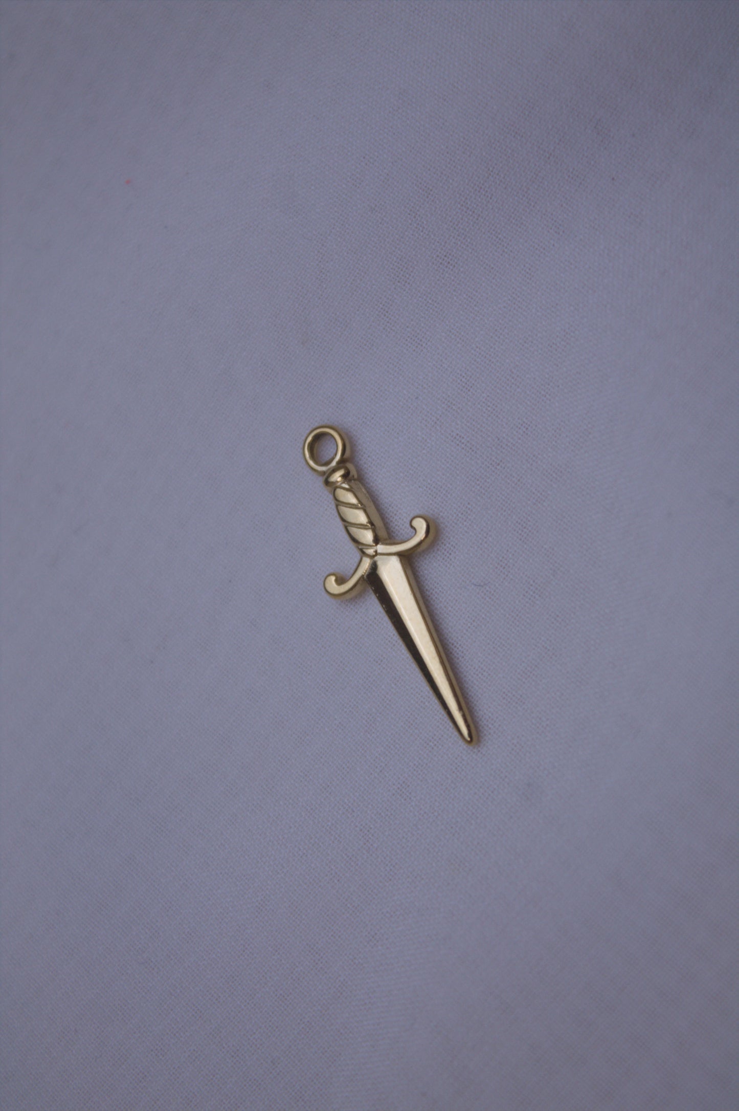 Classic Gold Dagger Charm