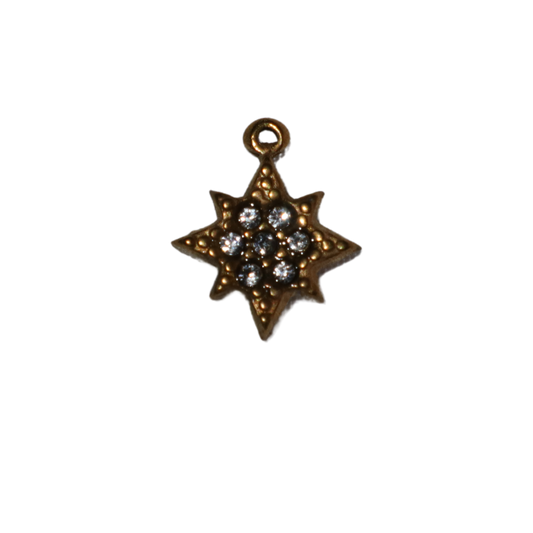 Studded Star Charm