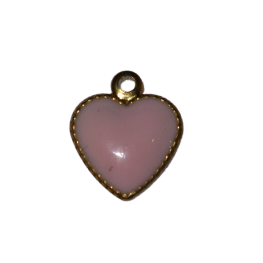 Enamel Heart Charm