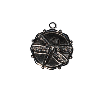 Dragonfly Coin Charm