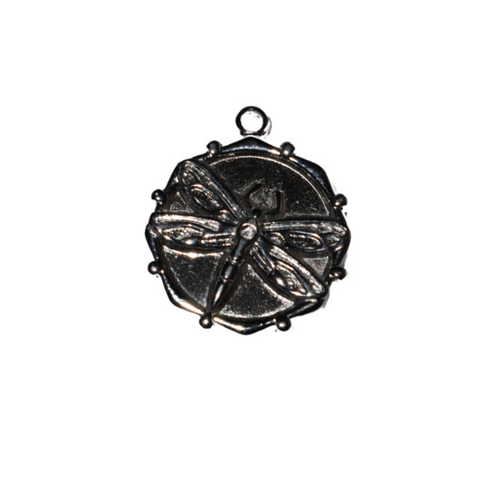Dragonfly Coin Charm