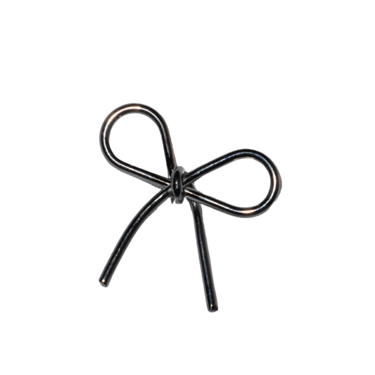 Shoe String Bow Charm