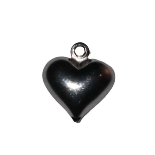 3D Heart Charm