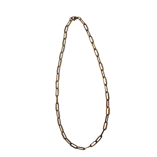 Large Paperclip Necklace