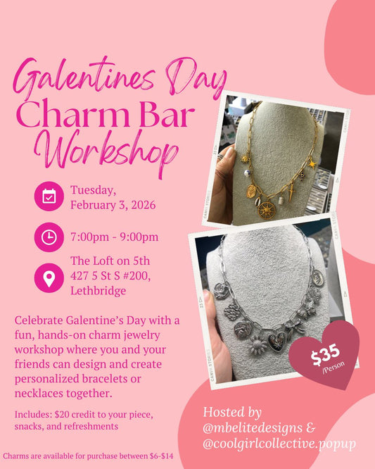 Galentine's Day Charm Bar Workshop