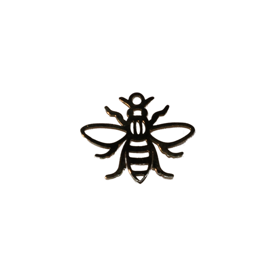 Bee Silhouette Charm