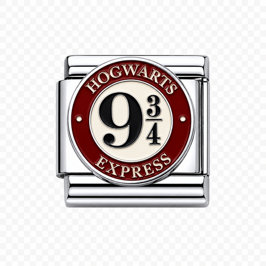 Hogwarts Express Italian Charm — Silver