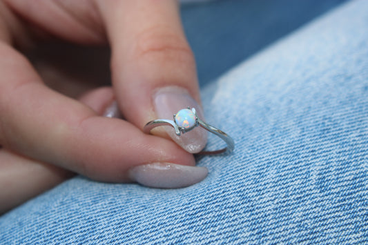 Opal Elegance Ring